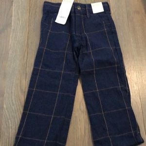 Gymboree boys plaid pants